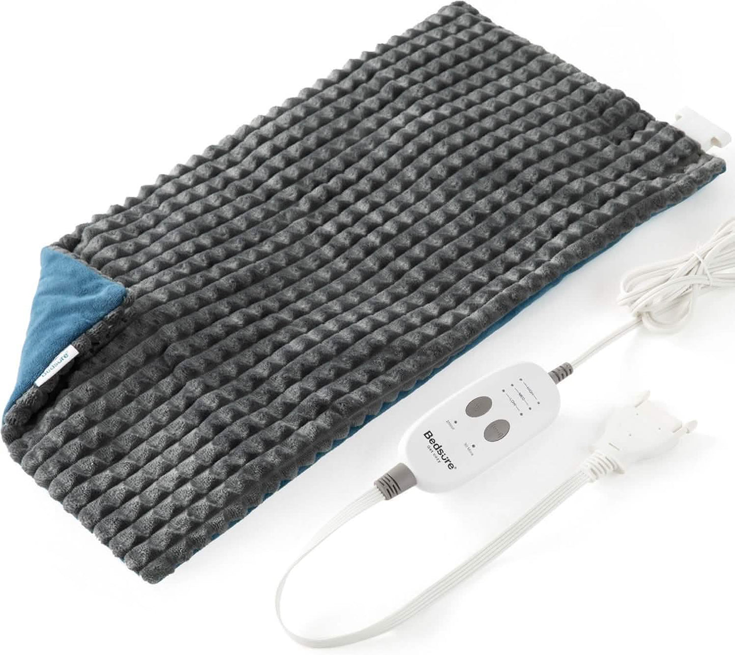 Weighted Heating Pad with Massager