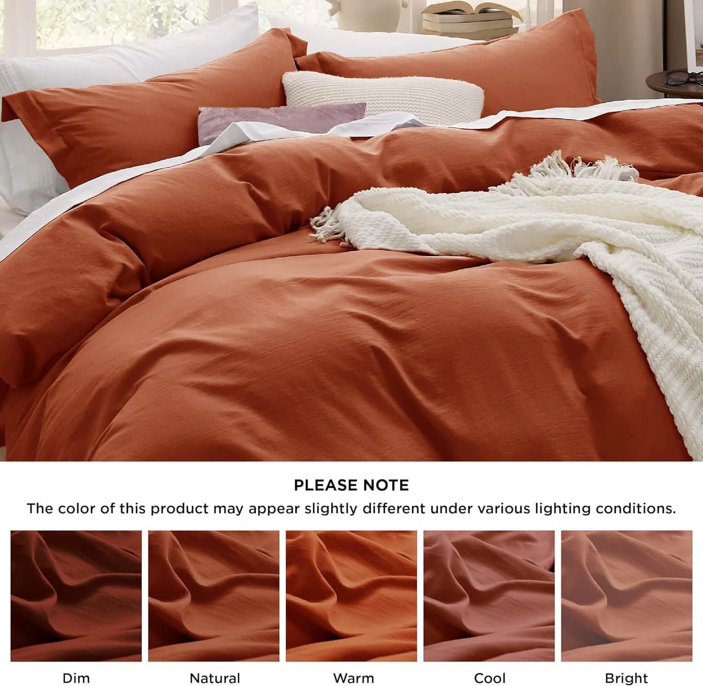 Prewashed Polyester Microfiber Duvet Cover Set