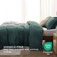 Polyester and Rayon Derived Duvet Cover Set