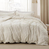 Clipped Jacquard Duvet Cover Set