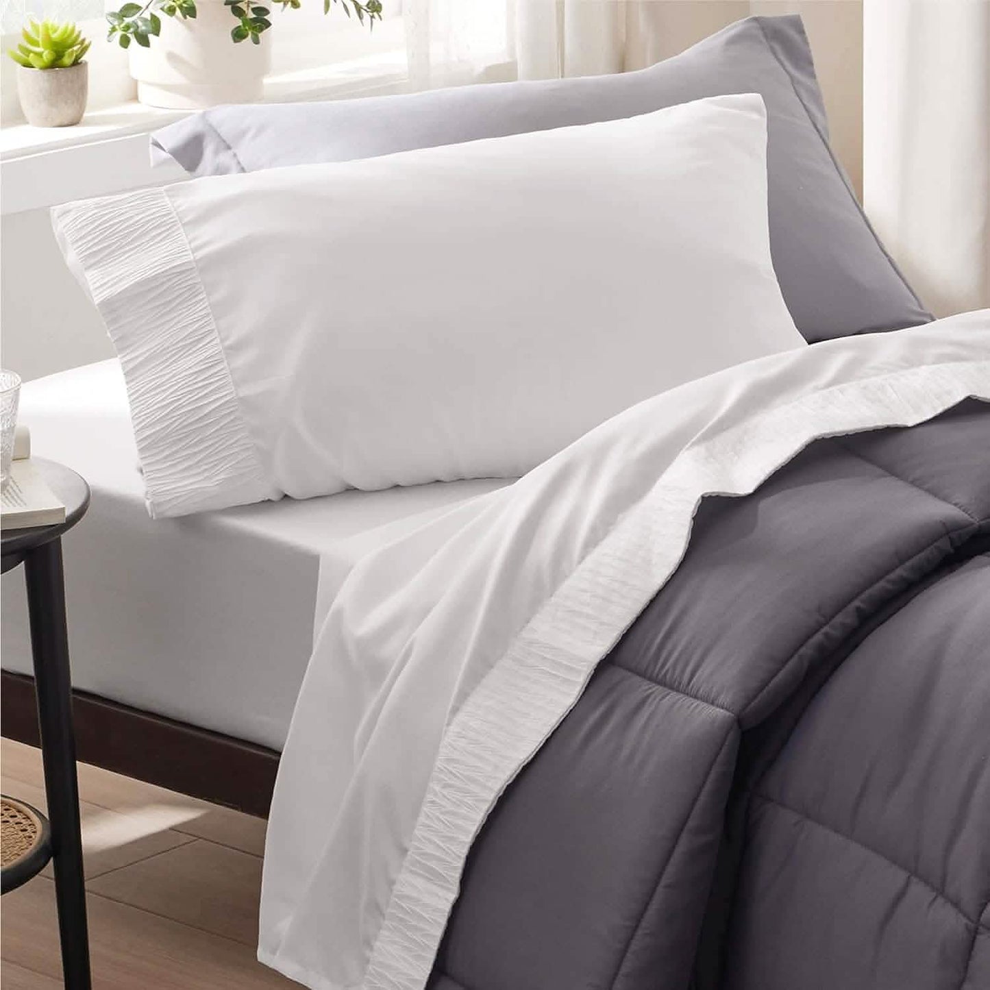 Ruched Sheet Set