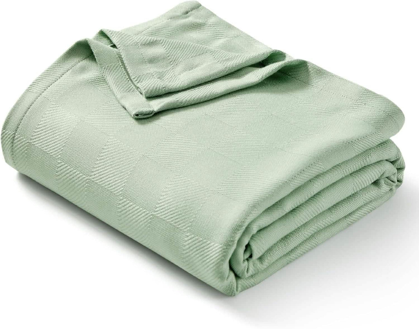 GentleSoft™ Rayon Derived From Bmaboo Checkered Blanket