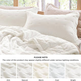 Washed Cotton Linen Blend Quilt Set