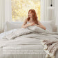 Prewashed Plain Comforter Set