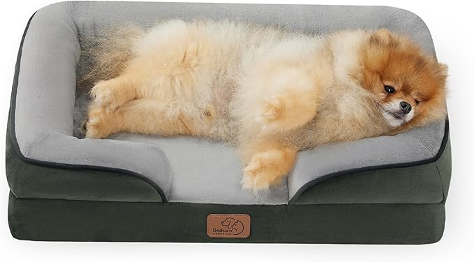 Orthopedic Flannel Dog Sofa