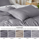 Bedsure Rayon Derived from Bamboo Duvet Cover Set