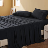 Bedsure Faux Cotton Flannel Sheet Set