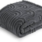 Arch Shaggy Sherpa Fleece Blanket