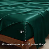 Bedsure Satin Sheet Set