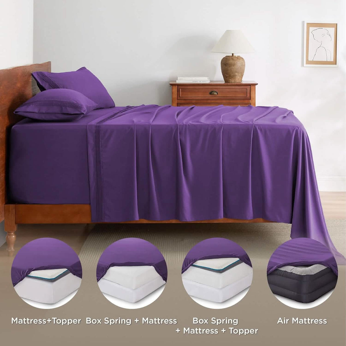 GentleSoft™ Moisture-Wicking Sheet Set