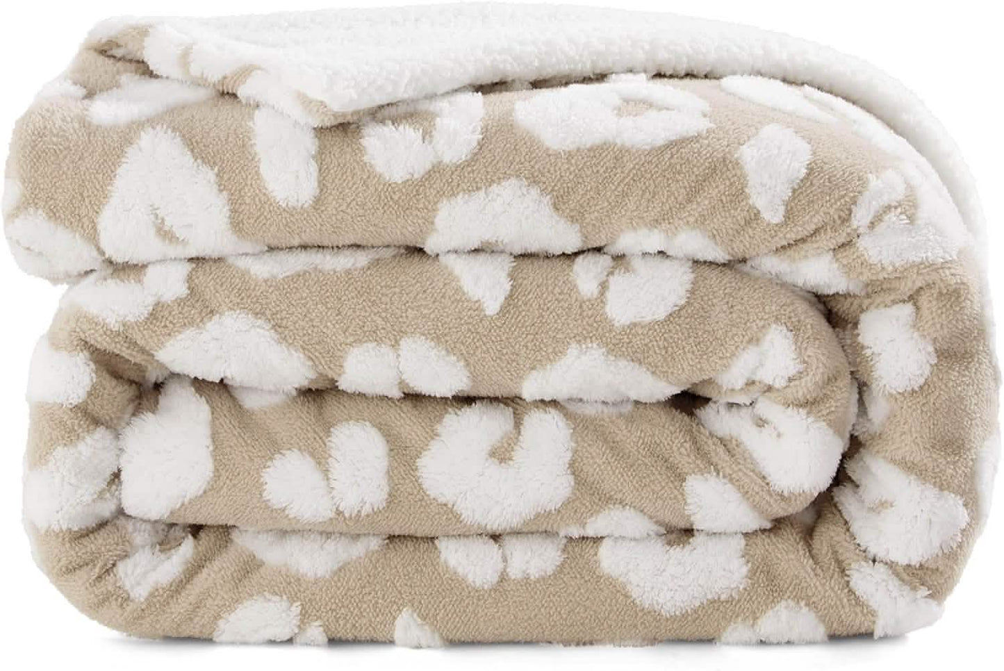 Textured Sherpa Fleece Blanket