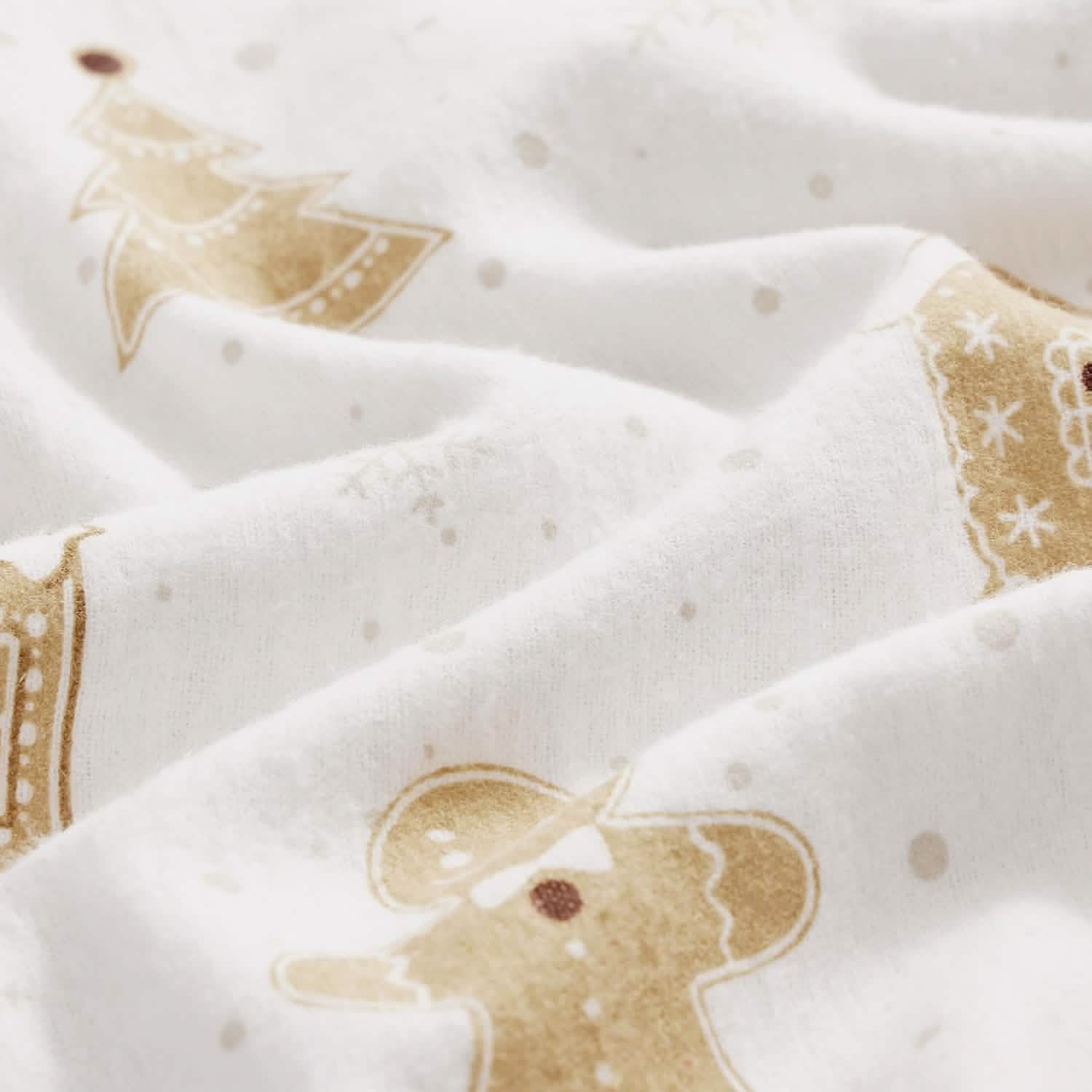 100% Cotton Flannel Sheets Almond Buff
