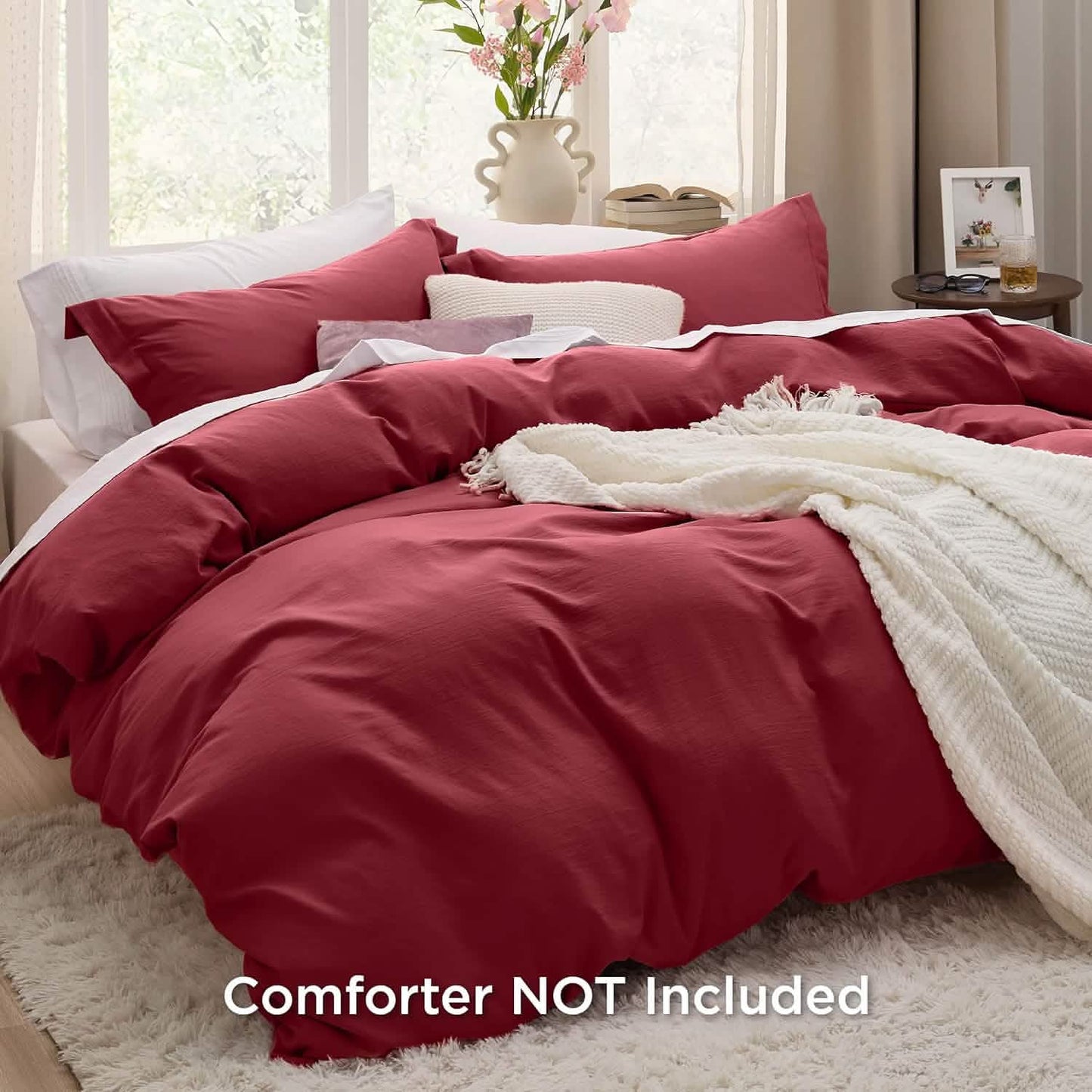 ButterySoft Ultra Soft Hypoallergenic Microfiber Duvet Cover Set
