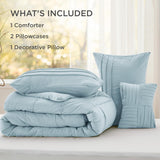 Pinch Pleat Comforter Set-2