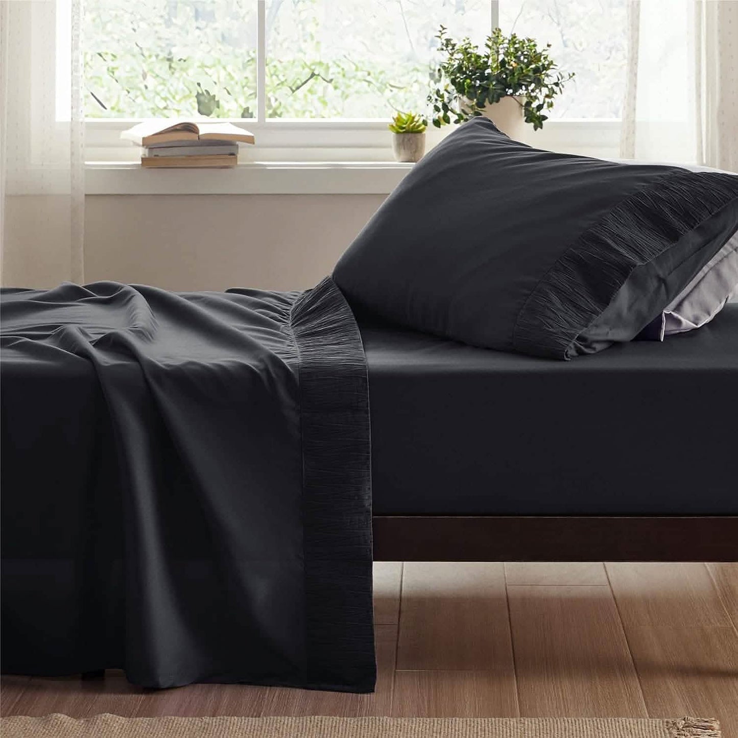 Ruched Sheet Set