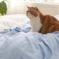 GentleSoft™ Rayon Derived From Bmaboo Checkered Blanket