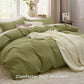 Prewashed Polyester Microfiber Duvet Cover Set