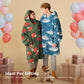GentleSoft® Shaggy Sherpa Blanket Hoodie