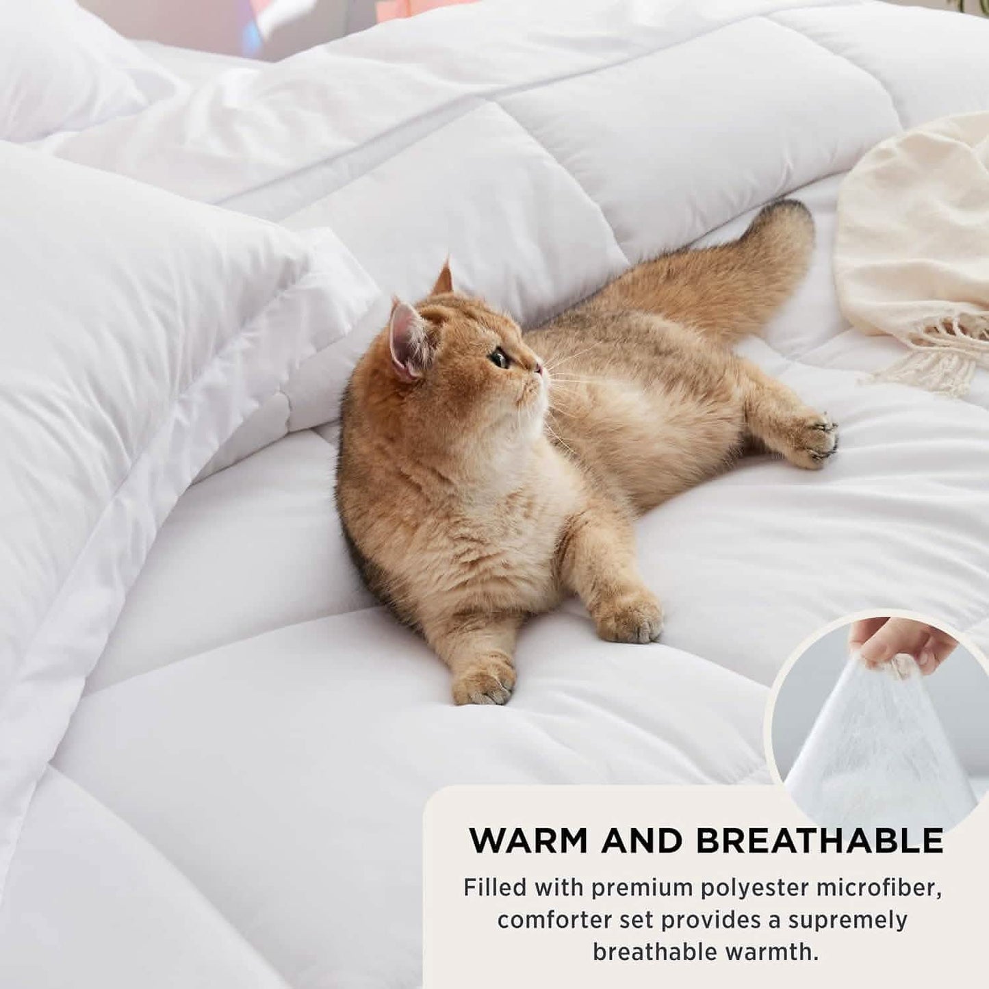 Comforter Set - 7 Pieces Solid