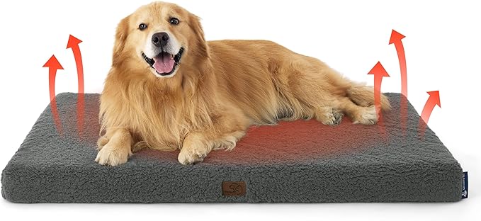 Large Orthopedic Washable Dog Bed