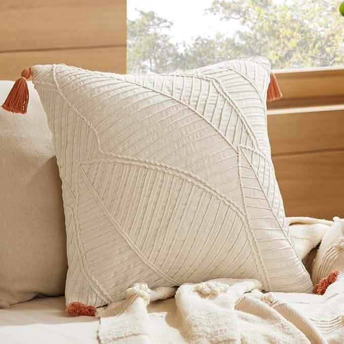 GentleSoft™ Leaf Decorative Pillow Cover