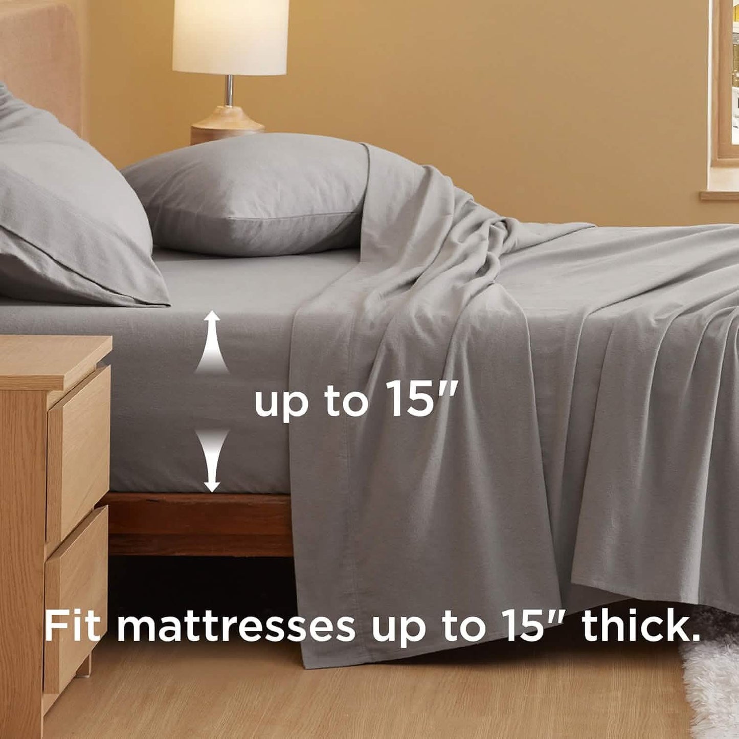 100% Cotton Flannel Sheets