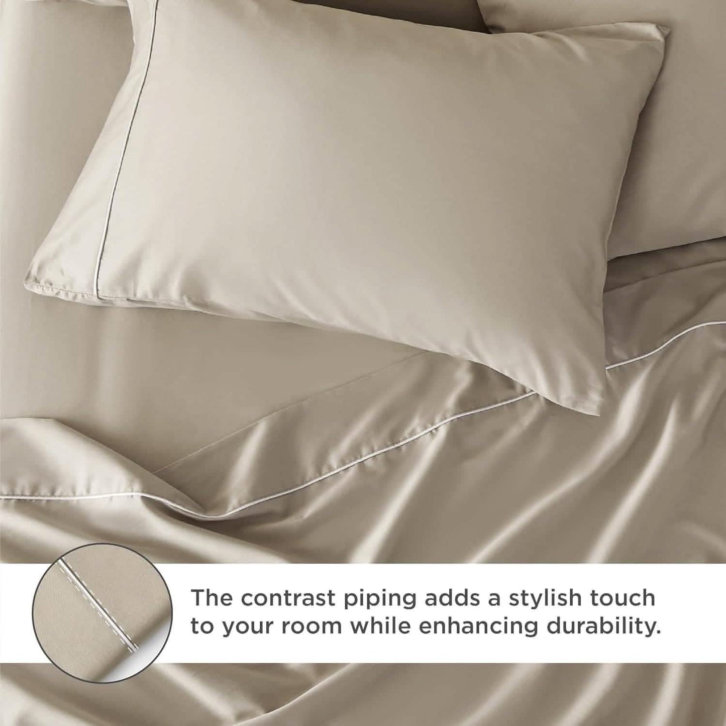 Cotton Sateen Weave Sheet Set