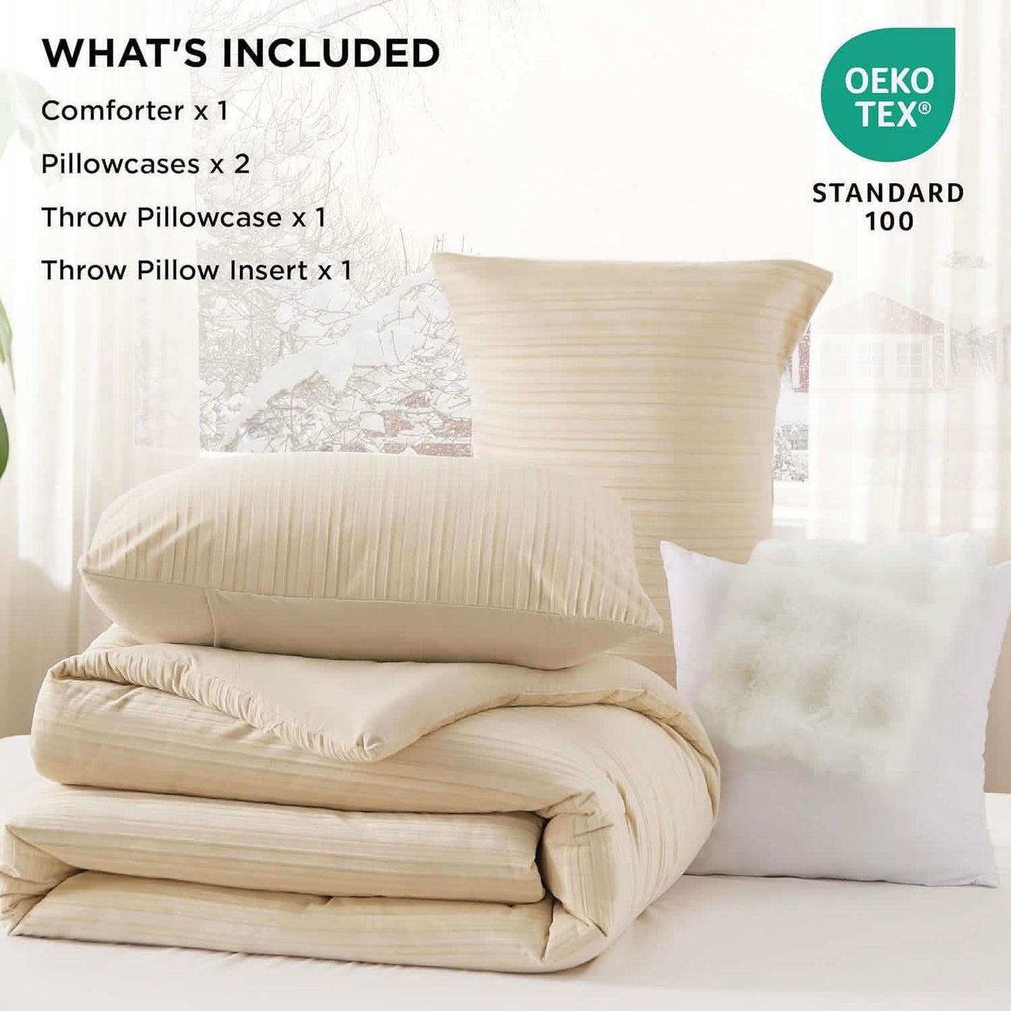 Fluffy Comforter Set