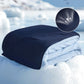 Bedsure Cooling Blankets for Hot Sleepers - Cold Blankets for Sleeping Queen Size for Bed, Lightweight Summer Ice Breathable Double-Sided Bedding Essentials as Gifts, Grey, 90x90 Inches