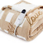 Christmas Printed Flannel Heated Blanket