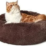 Calming Donut Bed for Dogs and Cats