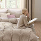 Prewashed Polyester Microfiber Duvet Cover Set