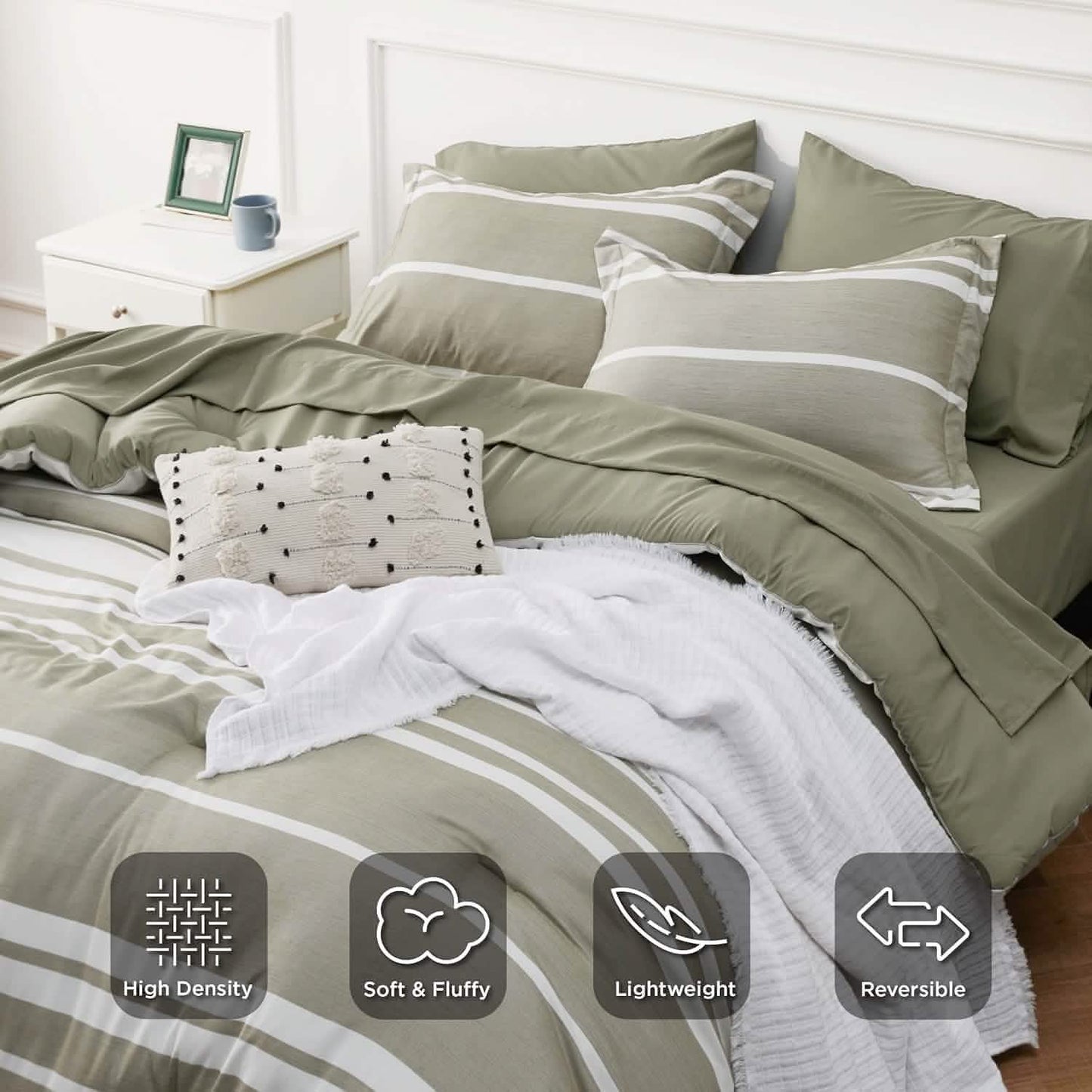 Reversible Cationic Dyed Bed-in-a-Bag