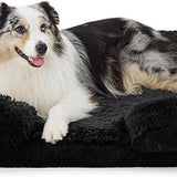 Orthopedic Long Faux Fur Flannel Dog Sofa