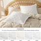 Tufted Embroidery Pillow Shams