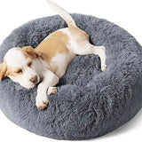 Calming Donut Bed for Dogs and Cats