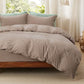 Prewashed Polyester Microfiber Duvet Cover Set