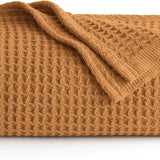 100% Cotton Waffle Weave Blankets