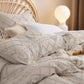 Embroidery Boho Duvet Cover Set