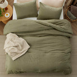 Prewashed Cotton Comforter Set