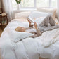 Prewashed Polyester Microfiber Duvet Cover Set