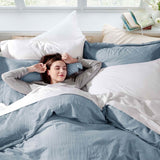 Ultra Soft Hypoallergenic Microfiber Duvet Cover Set