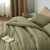 Prewashed Cotton Comforter Set