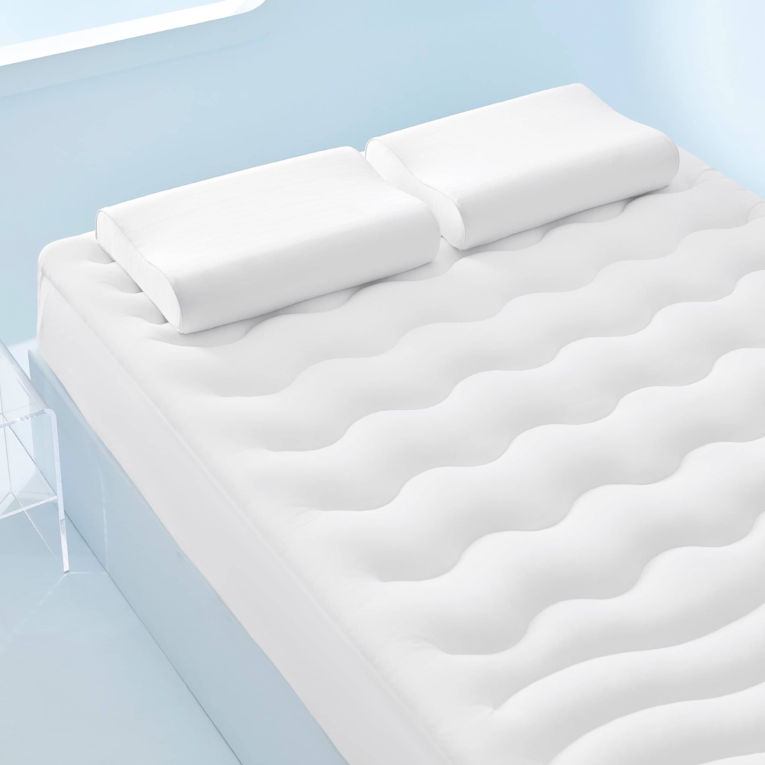 Bedsure Breescape Cooling Mattress Pad with Quilted Fitted Cover