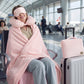 4-Piece Flannel Travel Essential Set