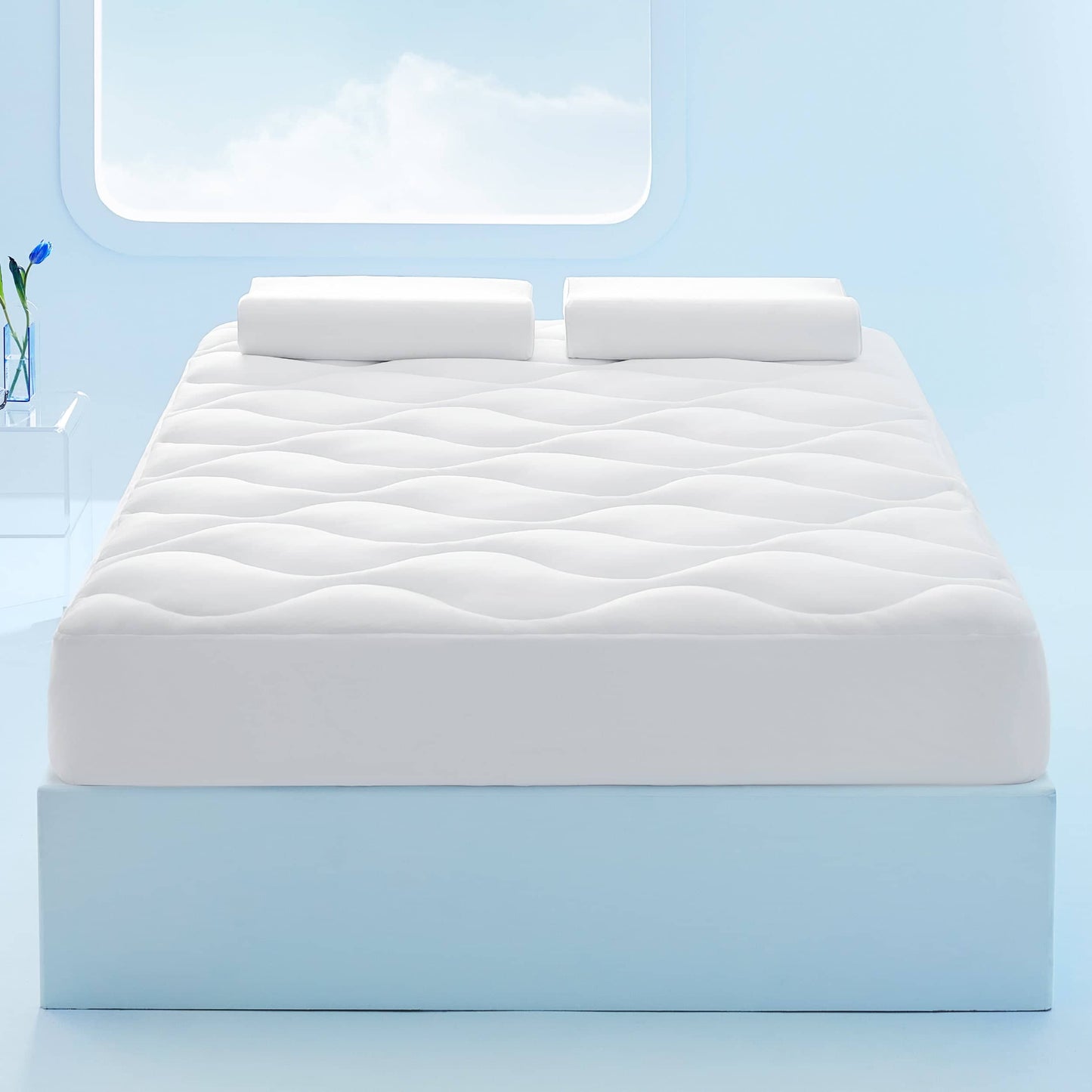 Cooling Waterproof Mattress Pad