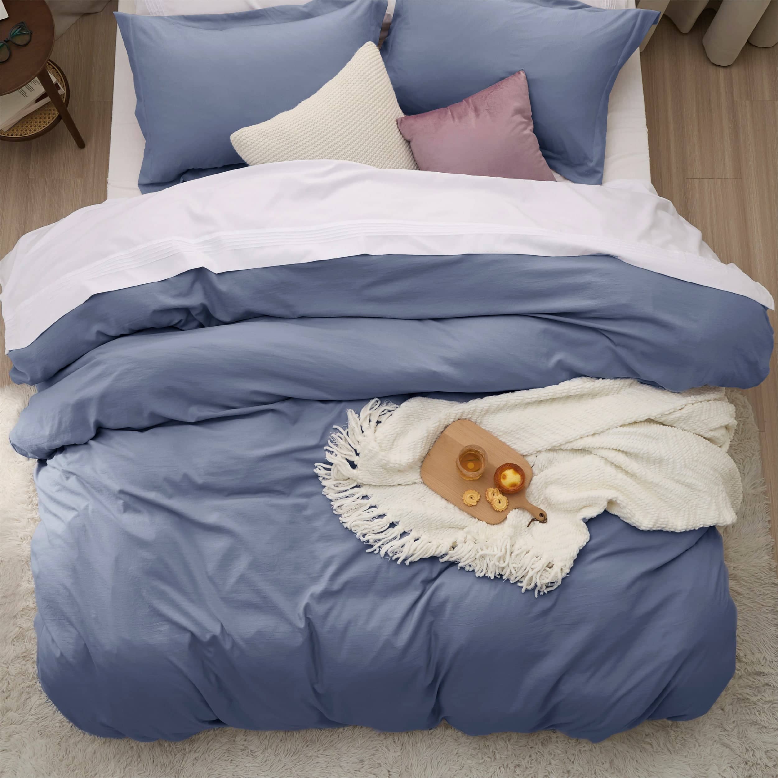 Ultra Soft Hypoallergenic Microfiber Duvet Cover Set