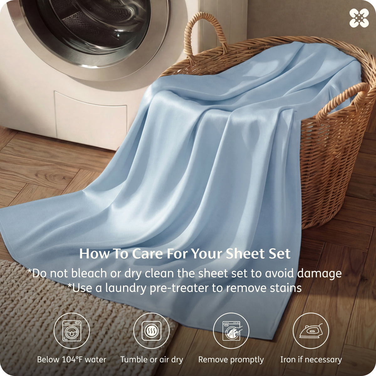 Rayon Derived from Bamboo Sheet Set