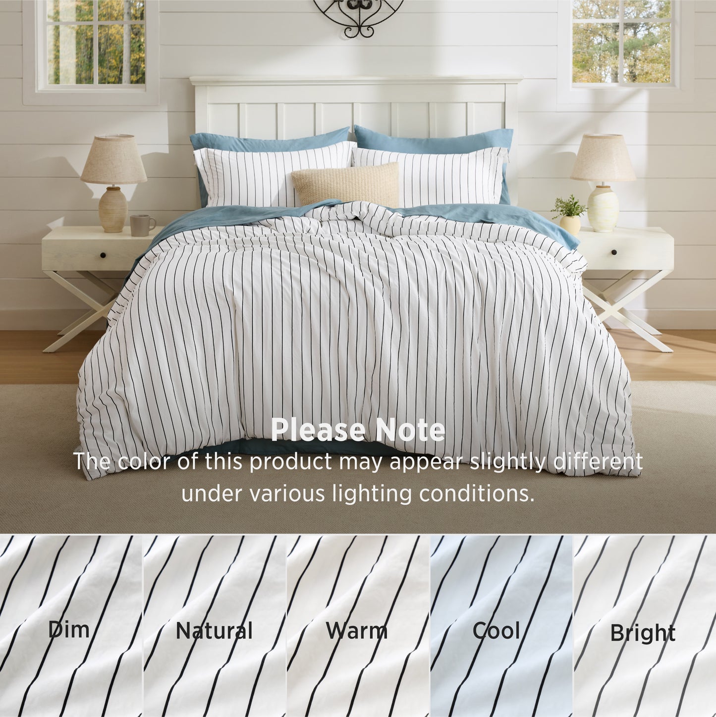 Gingham Comforter Set