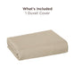 Brushed Microfiber Duvet Cover